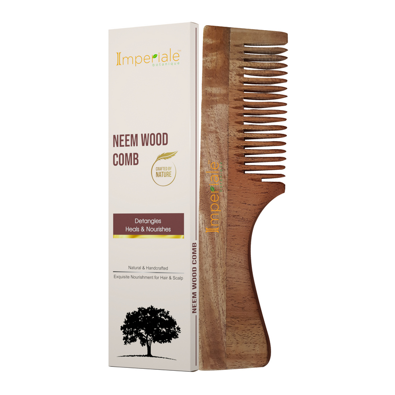 Neem Wood Comb Single Teeth – Imperiale Botanique